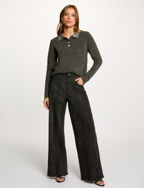 Morgan Sweter MSOSI GRIS ANTHRACIT