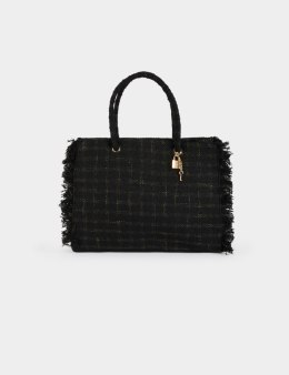 Morgan Torebka 2FRANGE NOIR