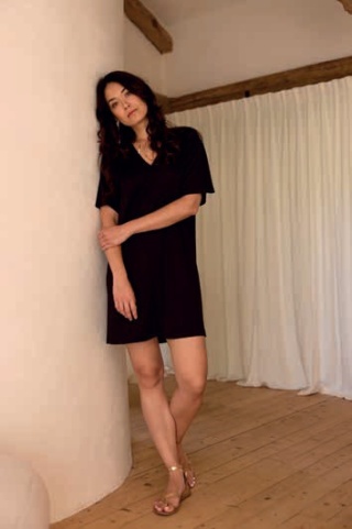 Lola Espeleta Sukienka LERO341S26 BLACK