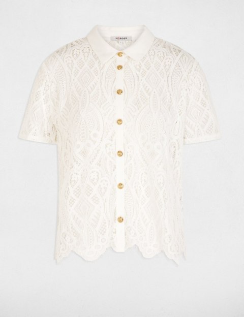 Morgan Blouse DLILA M OFF WHITE