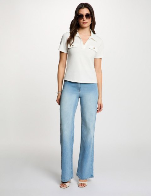 Morgan Bluzka DROSSO M OFF WHITE