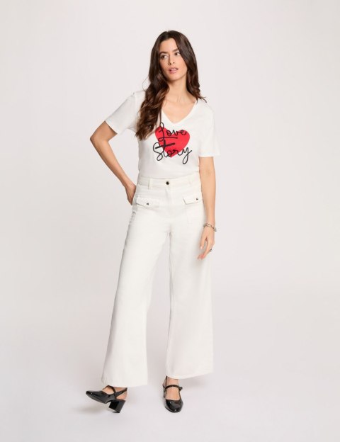 Morgan Bluzka DSTORY M OFF WHITE