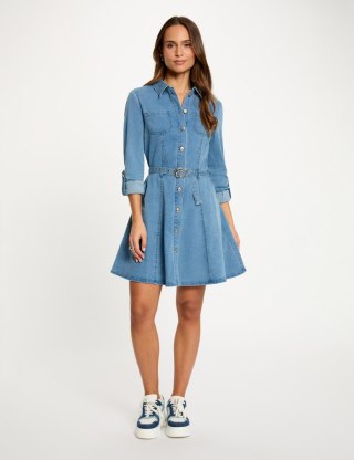 Morgan Dress RODEX DENIM STONE