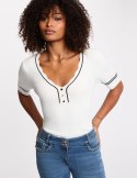 Morgan Sweter MIREN OFF WHITE/NOIR