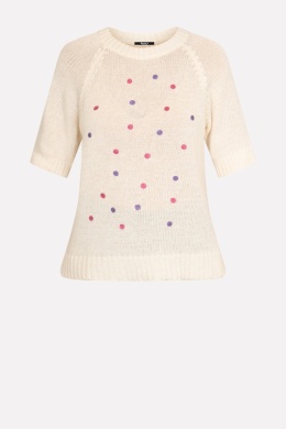 Siste's Sweter ST13S0404M33 VANIGLIA