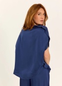 Lauren Vidal Blouse LVISCA BLUE