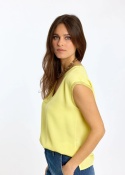 Lauren Vidal Blouse LVRAFA LEMON