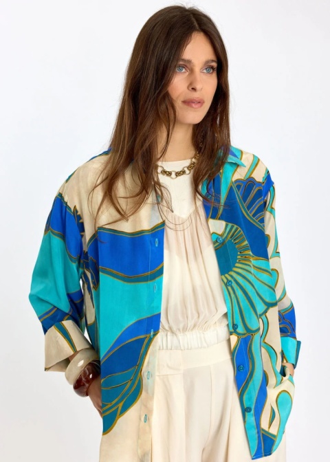 Lauren Vidal Shirt LVLENI TURKIS
