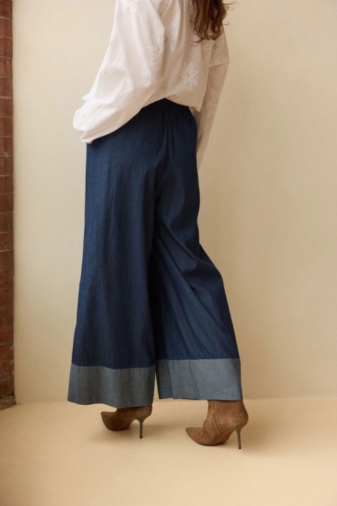 Lauren Vidal Spodnie LVNOLA BLUE