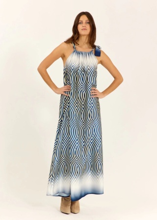 Lauren Vidal Dress LVAVENA BLUE