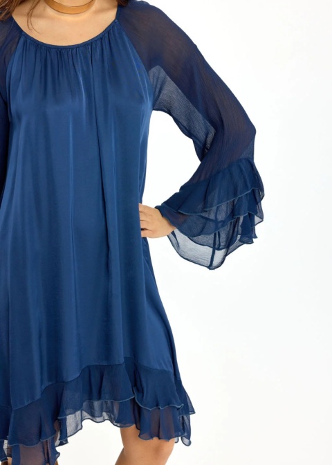 Lauren Vidal Sukienka LVMILANE BLUE