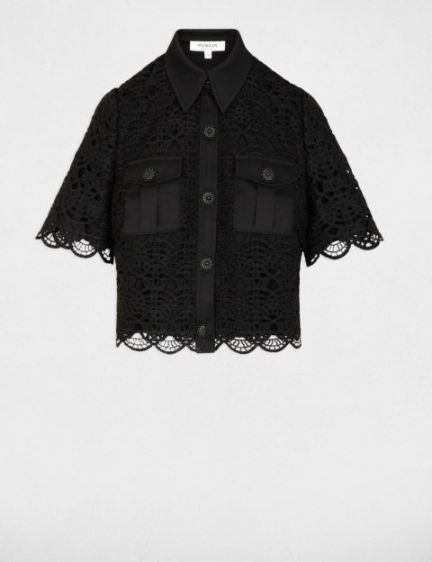Morgan Shirt CREMA M NOIR