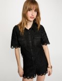 Morgan Shirt CREMA M NOIR
