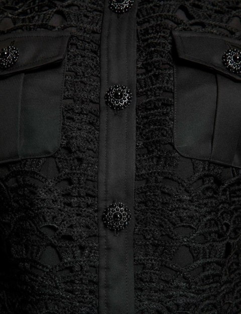 Morgan Shirt CREMA M NOIR