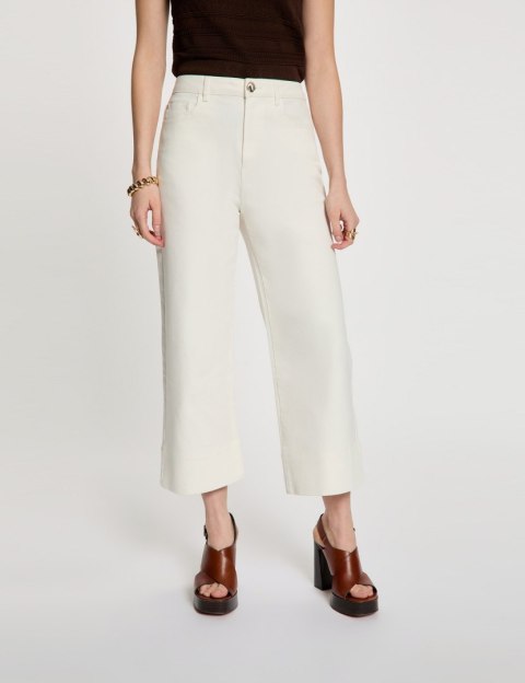 Morgan Spodnie PIMOTA M OFF WHITE