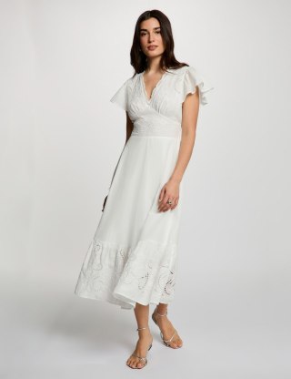 Morgan Sukienka RELOW M OFF WHITE