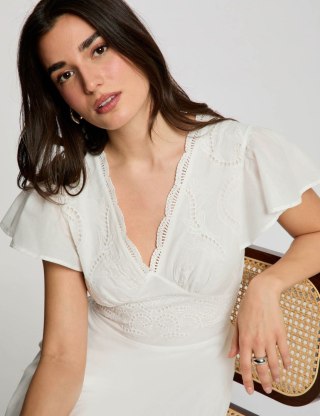 Morgan Sukienka RELOW M OFF WHITE