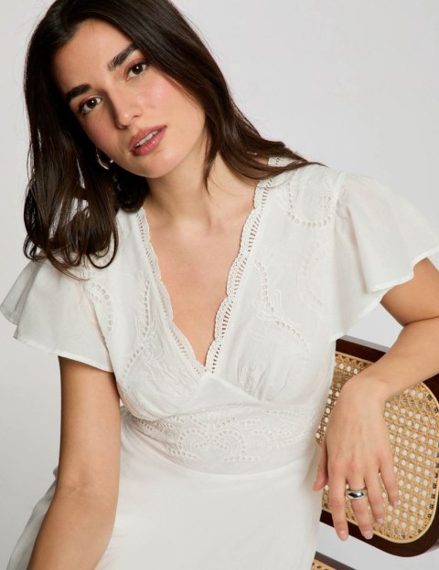 Morgan Sukienka RELOW M OFF WHITE