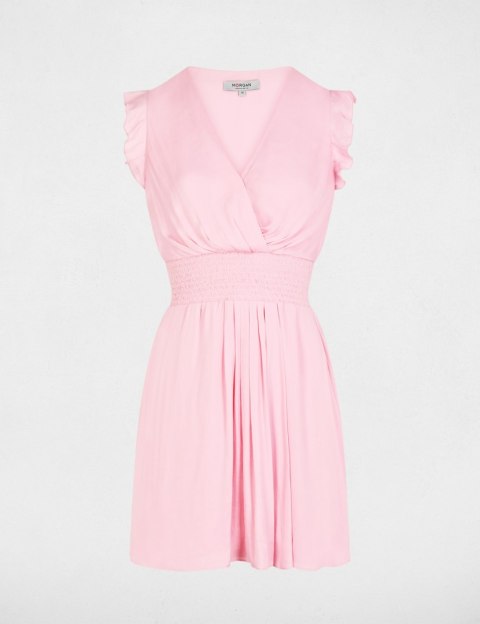 Morgan Sukienka RWANY ORCHID PINK