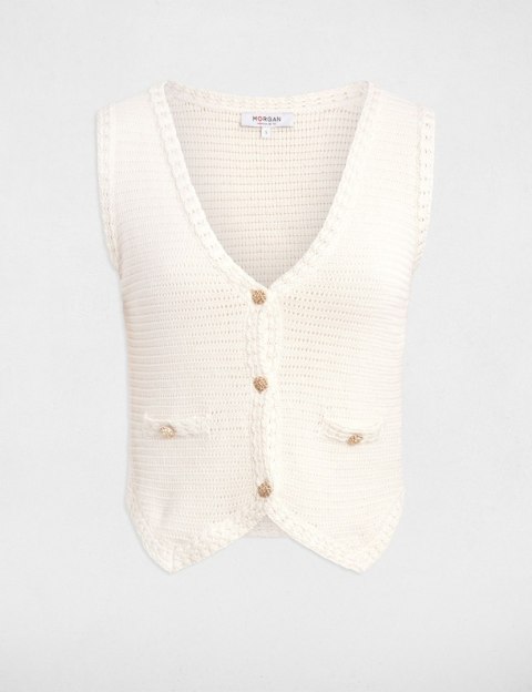 Morgan Sweter MGILET M IVOIRE