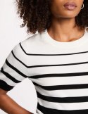 Morgan Sweter MLOL OFF WHITE/NOIR