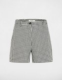 Morgan Shorts SHICH.F NOIR/OFF WHITE