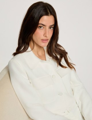 Morgan Vest VANIN.F OFF WHITE