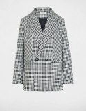 Morgan Vest VICHY.F NOIR/OFF WHITE