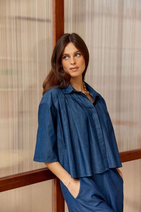 Lauren Vidal Shirt LVABRIL BLUE