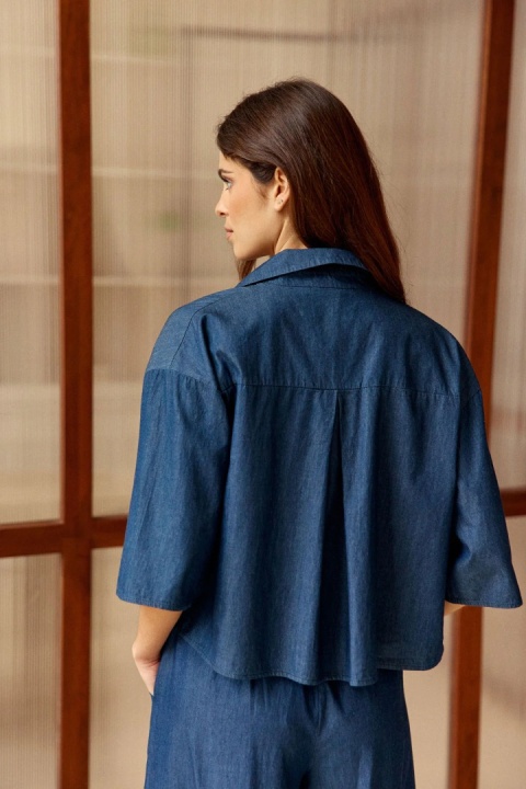 Lauren Vidal Shirt LVABRIL BLUE