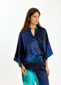 Lauren Vidal Koszula LVRAFFI BLUE