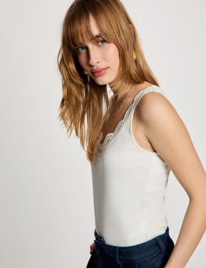 Morgan Blouse BSUMMER M OFF WHITE
