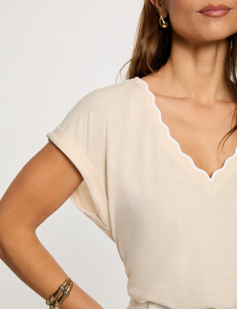 Morgan Bluzka DIANA M BEIGE