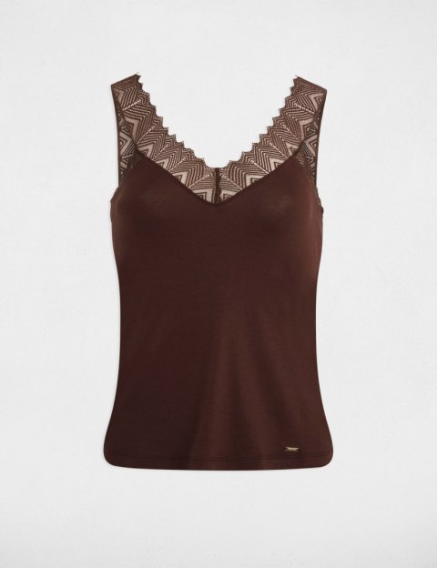 Morgan Blouse DNAE M CHOCO