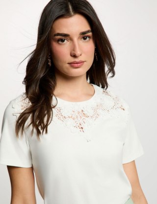 Morgan Bluzka DOUCE M OFF WHITE