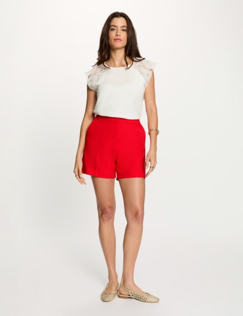 Morgan Blouse DPETAL M OFF WHITE