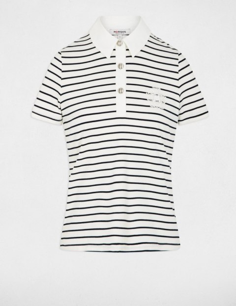 Morgan Bluzka DPOLIS OFF WHITE/MARINE