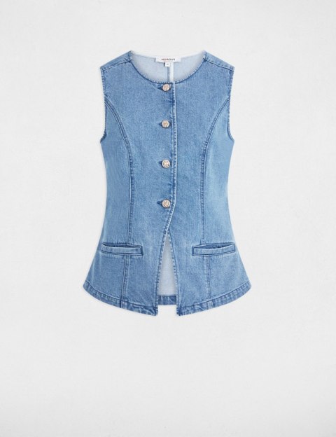 Morgan Kamizelka CROCUS JEAN DOUBLE STONE