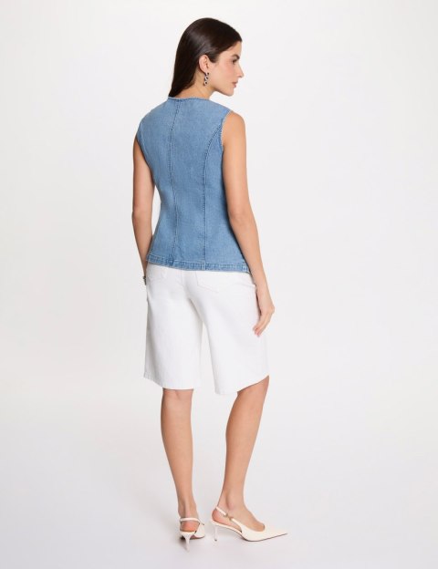Morgan Kamizelka CROCUS JEAN DOUBLE STONE