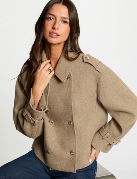 Morgan Płaszcz GOYAM M BEIGE
