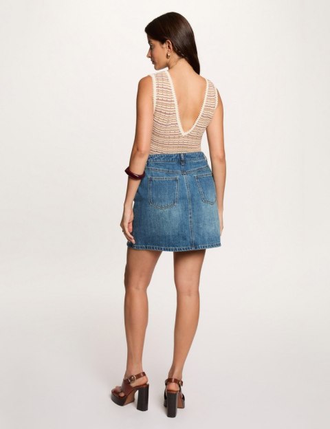 Morgan Spódnica JITAMI DENIM STONE