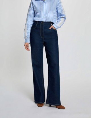 Morgan Pants PASCI DENIM BRUT