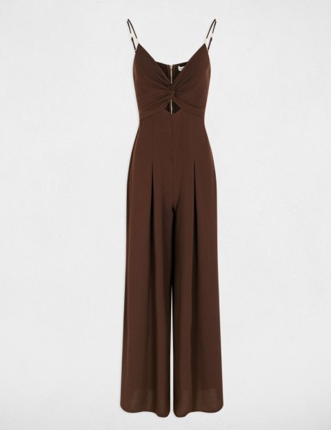 Morgan Jumpsuit POCOTE M CHOCO