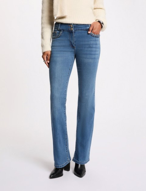 Morgan Pants POLIE DENIM STONE