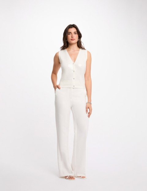 Morgan Sweater MCARDI M OFF WHITE