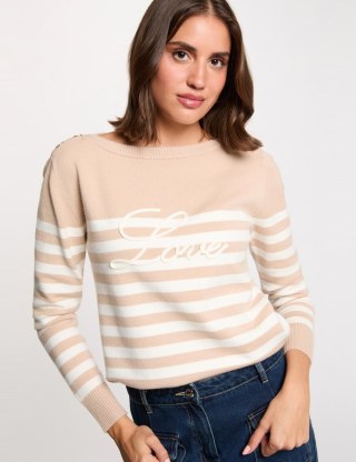 Morgan Sweater MLOVI M CAPUCCINO