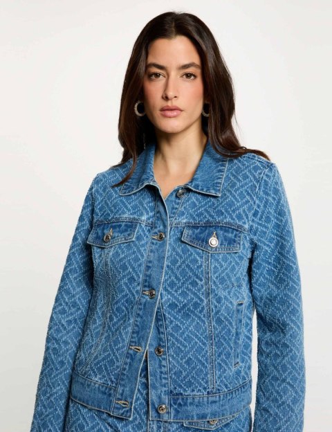 Morgan Vest VOCHAM DENIM STONE