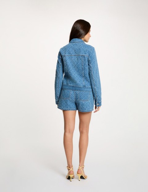 Morgan Vest VOCHAM DENIM STONE
