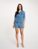Morgan Vest VOCHAM DENIM STONE