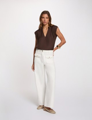 Morgan Blouse OROOVE M CHOCO